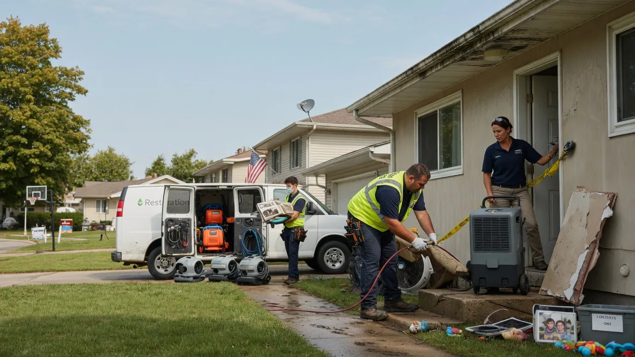 Water Damage Restoration in Godwin, NC near me